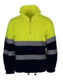 camisola polar azul
